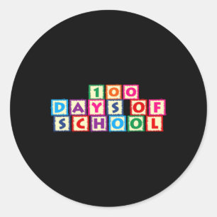 Sticker Rond 100 Jours D'École