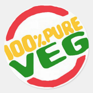 Sticker Rond 100% Vogue pure