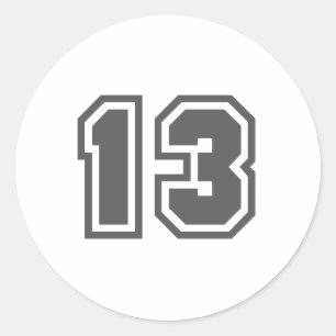 STICKER ROND 13