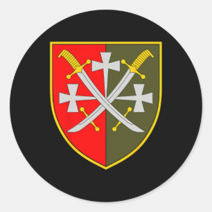 Sticker Rond 14e corps d'armée (ukraine) militaire ukrainien