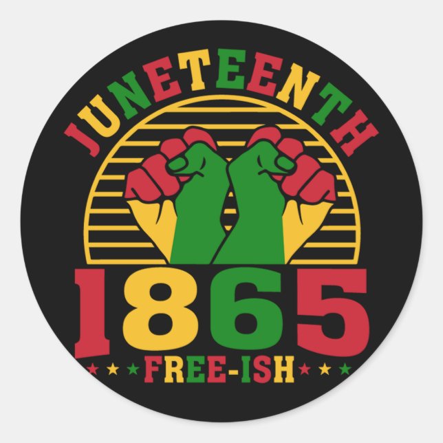STICKER ROND 1865, 1865 (Devant)