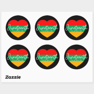 Sticker Rond 18 juin de l'ère libre depuis 1865