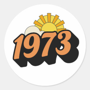 STICKER ROND 1973