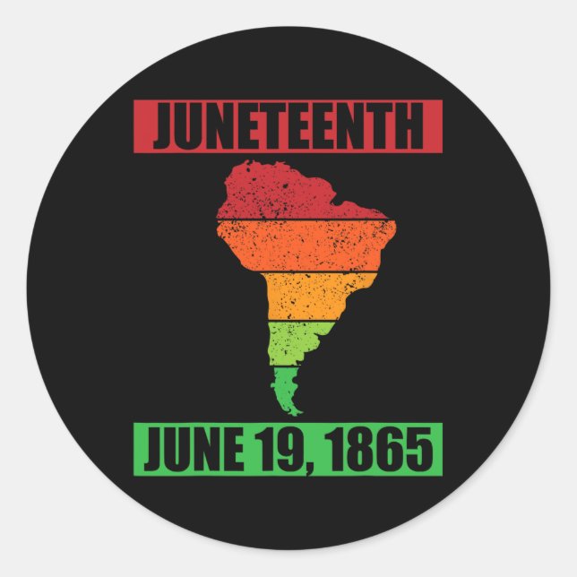 Sticker Rond 19 juin 1865 - 11 juin (Devant)