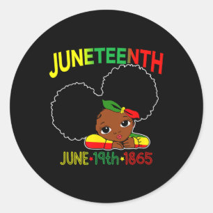 Sticker Rond 19 juin 1865 Bl
