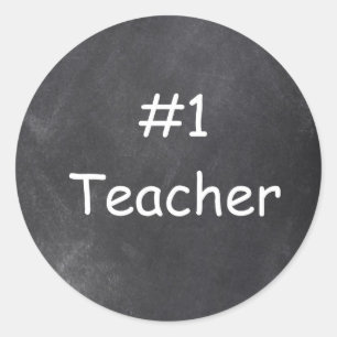 Sticker Rond #1 Idée cadeau de conception de tableau de bord po