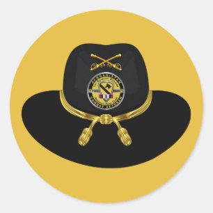 Sticker Rond 1re division de cavalerie Ancien combattant de l'A