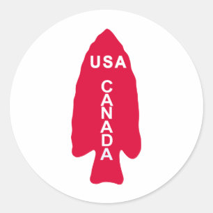 Sticker Rond 1re force de service spécial