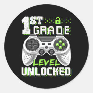 Sticker Rond 1st Grade