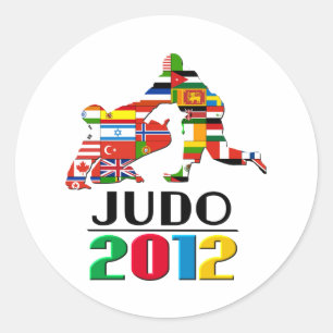 Sticker Rond 2012 : Judo
