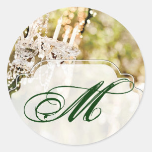 Sticker Rond 20 - 1,5 Chandelier à enveloppe en chêne Chi