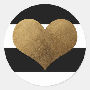 Sticker Rond 20 - 1,5 Enveloppe Sceau moderne Grille Noir Blanc