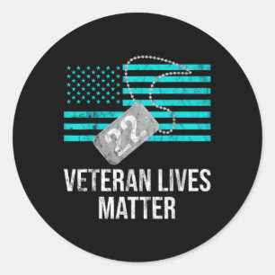 Sticker Rond 22 Par Jour Anciens Combattants Militaires Sstd Se