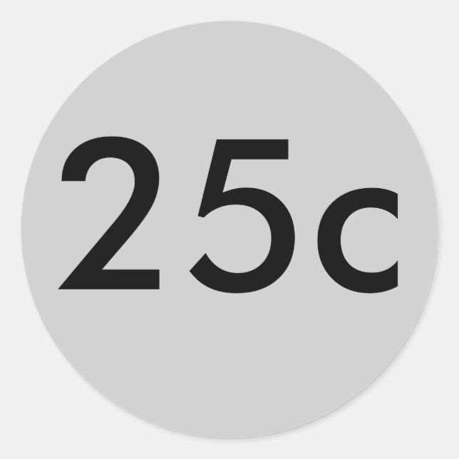 Sticker Rond 25 tasses (Devant)