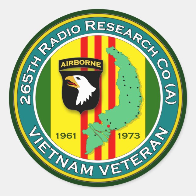 Sticker Rond 265e RRC - ASA Vietnam (Devant)