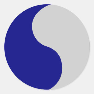 Sticker Rond 29e division d'infanterie