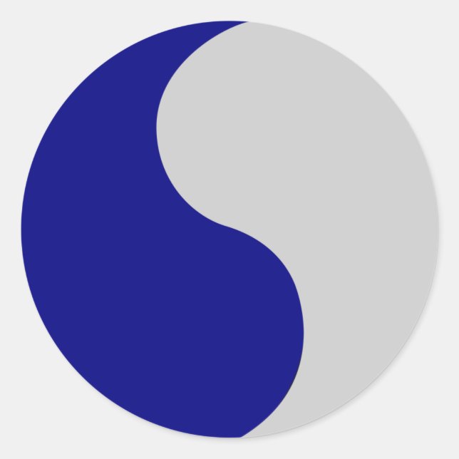 Sticker Rond 29e division d'infanterie (Devant)