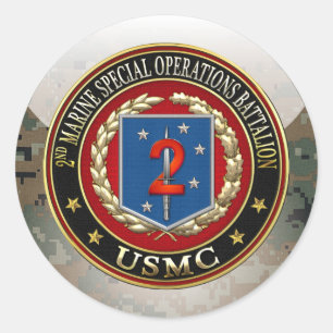 Sticker Rond 2nd MSOB [3D]