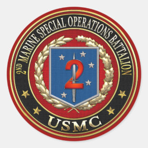 Sticker Rond 2nd MSOB [3D]