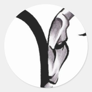 Sticker Rond 398ed2e311876f65315abc50c5e40934—aries-ram-tatouag