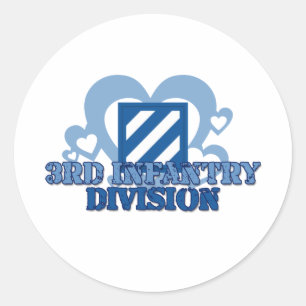 Sticker Rond 3e division d'infanterie