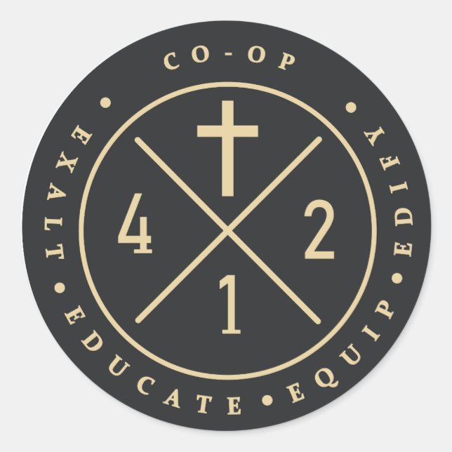 Sticker rond 412 (Devant)