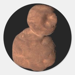 Sticker Rond 486958 Arrokoth (2014 MU69) (Ultima Thule)