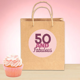 Sticker Rond 50 et Fabulous Mug