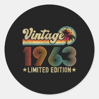 Sticker Rond 60 1963 60E Pour