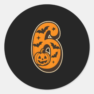 Sticker Rond 67 Halloween appariement jumeaux garçons filles fr