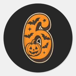 Sticker Rond 67 Halloween appariement jumeaux garçons filles fr