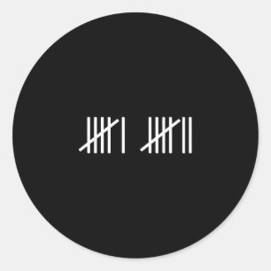 Sticker Rond 67 Meme Marques de Pointage Slang 6 7 Brainrot Mi