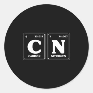 Sticker Rond 67 Mème Professeur Drôle Science Tableau Périodiqu