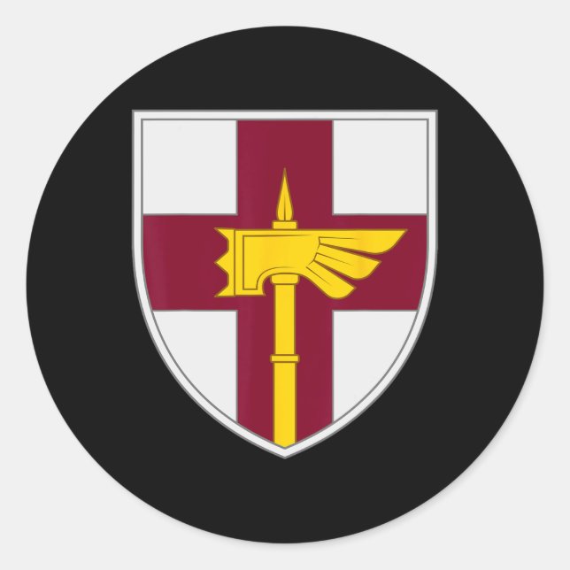 Sticker Rond 78th Airborne Ault Regiment (ukraine) Ukrainian Mi (Devant)