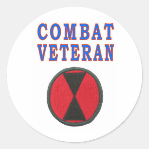 Sticker Rond 7e DIVISION D'INFANTERIE