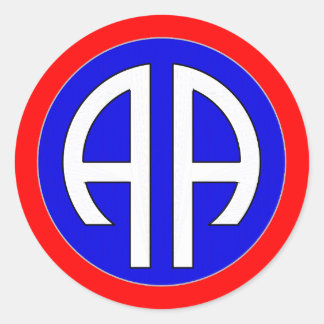 Sticker Rond 82e AIRBORNE - ARMÉE