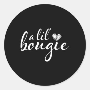 Sticker Rond A Lil Bougie