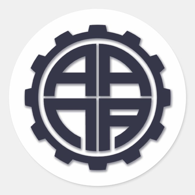 STICKER ROND AANA GEAR (Devant)