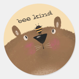 Sticker Rond Abee