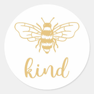 Sticker Rond Abeille