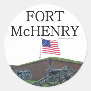 Sticker Rond ABH Fort McHenry