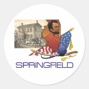 Sticker Rond ABH Springfield