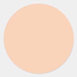 Sticker Rond Abricot