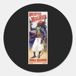 Sticker Rond Absinthe Mugnier