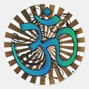 Sticker Rond Abstract-om-4