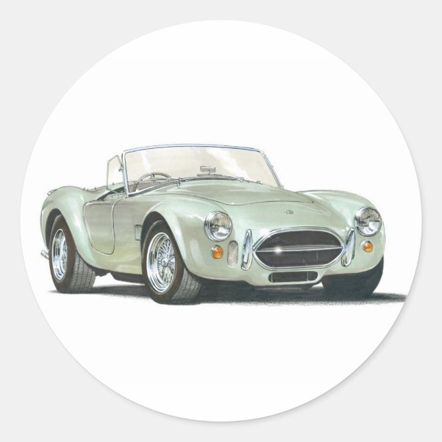 Sticker Rond AC Cobra 289 MkIII (Devant)