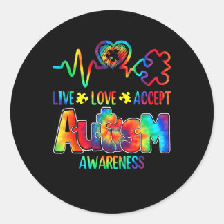 Sticker Rond Acceptt en direct
