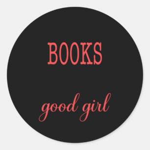Sticker Rond Acheter Des Livres Me Appelez Un Livre