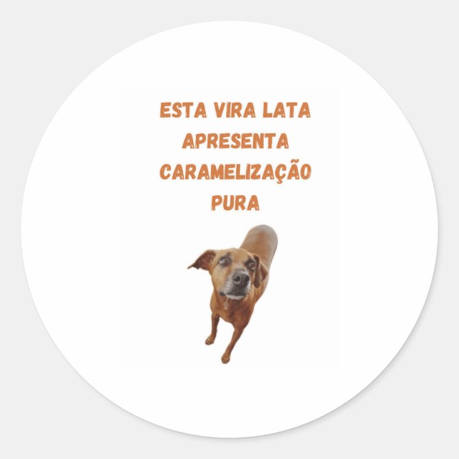 Sticker Rond Adesivo Vira (Devant)