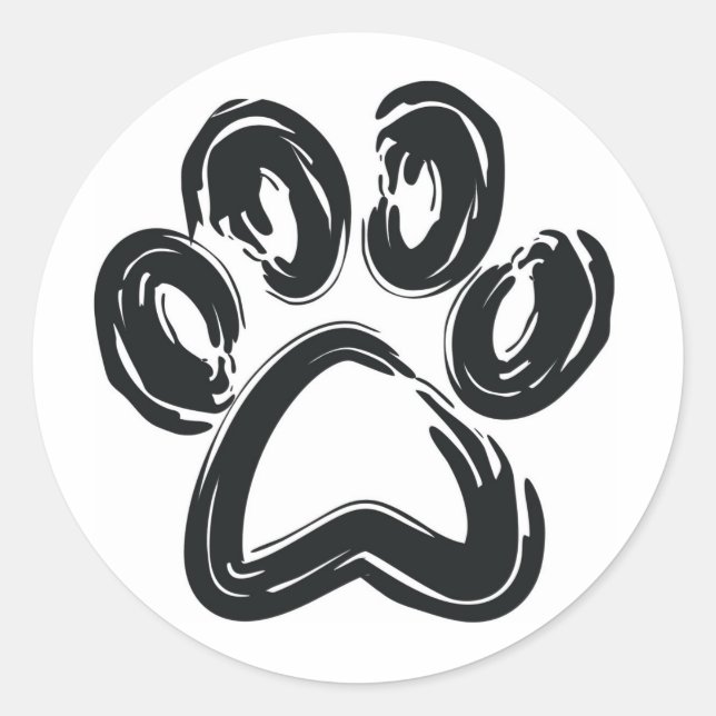 Sticker Rond Adhésive Jambe (Devant)